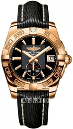 Breitling Galactic 36 Czarny/Skóra Ø36 mm H3733012.BA54.213X.H16BA.1