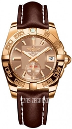 Breitling Galactic 36 Brązowy/Skóra Ø36 mm H3733012.Q584.416X.H16BA.1