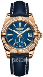 Breitling Galactic 36 Niebieski/Skóra Ø36 mm H3733053.C831.194X.H16BA.1