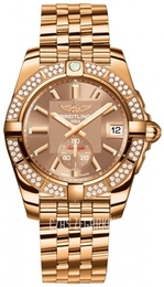 Breitling Galactic 36 Brązowy/18 karatowe różowe złoto Ø36 mm H3733053.Q584.376H