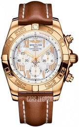 Breitling Chronomat 44 Biały/Skóra Ø44 mm HB011012-A693-433X-H20BA.1