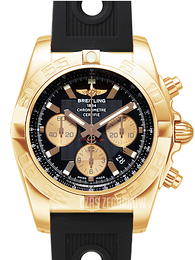 Breitling Chronomat 44 Czarny/Guma Ø44 mm HB011012-B968-200S-H20D.3