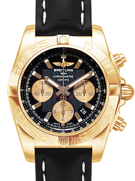 Breitling Chronomat 44 Czarny/Skóra Ø44 mm HB011012-B968-435X-H20BA.1
