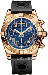 Breitling Chronomat 44 Niebieski/Guma Ø44 mm HB011012-C784-200S-H20D.3