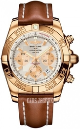 Breitling Chronomat 44 Srebrny/Skóra Ø44 mm HB011012-G687-433X-H20BA.1