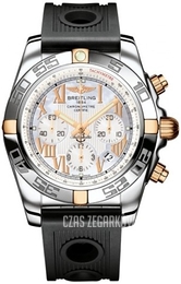 Breitling Chronomat 44 Biały/Guma Ø44 mm IB011012-A693-200S-A20D.2