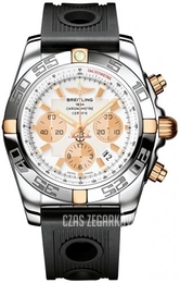 Breitling Chronomat 44 Biały/Guma Ø44 mm IB011012-A696-200S-A20D.2