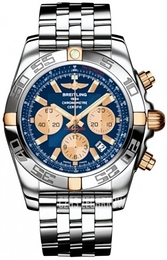 Breitling Chronomat 44 Niebieski/Stal Ø44 mm IB011012-C790-375A