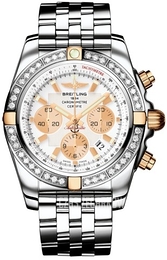 Breitling Chronomat 44 Biały/Stal Ø44 mm IB011053-A696-375A
