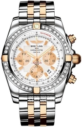 Breitling Chronomat 44 Biały/Stal Ø44 mm IB011053-A696-375C