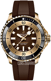 Breitling Superocean Automatic 44 Brązowy/Guma Ø44 mm N17376201Q1S1