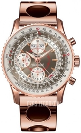Breitling Montbrillant Datora Brązowy/18 karatowe różowe złoto Ø43 mm R2133012-Q578-220R