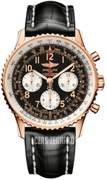 Breitling Navitimer 01 Czarny/Skóra Ø43 mm RB012012-BB07-743P-R20BA.1