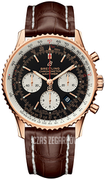Breitling Navitimer 01 Czarny/Skóra Ø43 mm RB0121211B1P1