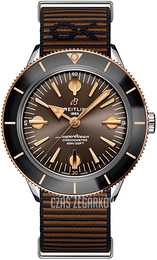 Breitling Superocean Heritage 57 Brązowy/Tkanina Ø42 mm U103701A1Q1W1
