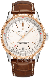 Breitling Navitimer 1 Automatic 38 Srebrny/Skóra Ø38 mm U17325211G1P2