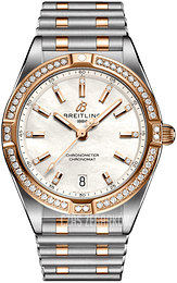 Breitling Chronomat 32 Biały/18 karatowe różowe złoto Ø32 mm U77310591A2U1