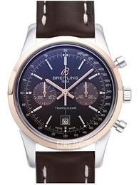 Breitling Transocean Chronograph Bronz/Skóra Ø43 mm UB015212-Q594-437X-A20BA.1