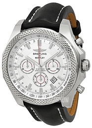 Breitling for Bentley Barnato Srebrny/Skóra Ø49 mm A2536821-G734-441X-A20BA.1