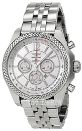 Breitling for Bentley Barnato 42 Srebrny/Stal Ø42 mm A4139021-G754-984A