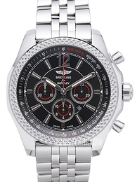 Breitling for Bentley Barnato 42 Czarny/Stal Ø42 mm A4139024-BB82-984A