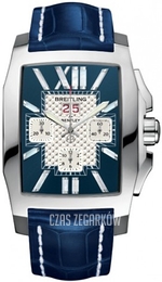 Breitling for Bentley Flying B Chronograph Niebieski/Skóra 58.2x38.5 mm A4436512-C736-746P-A20BA.1