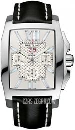 Breitling for Bentley Flying B Chronograph Srebrny/Skóra 58.2x38.5 mm A4436512-G632-441X-A20BA.1