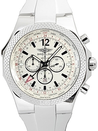Breitling for Bentley GMT Srebrny/Guma Ø49 mm A4736212-G657-219S-A20D.2