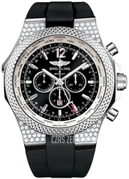 Breitling for Bentley GMT Czarny/Guma Ø49 mm A47362AL-B919-210S-A20D.2
