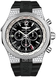 Breitling for Bentley GMT Czarny/Guma Ø49 mm A47362AL-B919-222S-A20D.2