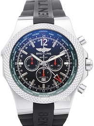 Breitling for Bentley GMT Czarny/Guma Ø49 mm A47362S4-B919-210S-A20D.2