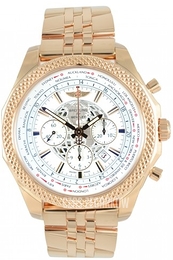 Breitling for Bentley B05 Unitime Srebrny/18 karatowe różowe złoto Ø49 mm RB0521U0-A756-990R