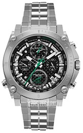 Bulova Precisionist Czarny/Stal Ø44 mm 140TH