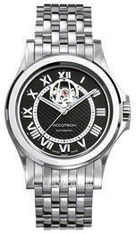 Bulova Accutron Czarny/Stal Ø43 mm 26A09