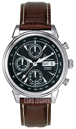 Bulova Accutron Czarny/Skóra Ø42 mm 26C02