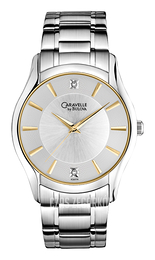 Bulova Caravelle Srebrny/Stal Ø40 mm 43A114