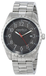 Bulova Caravelle Szary/Stal Ø52 mm 43B134