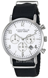 Bulova Caravelle Biały/Tkanina Ø40 mm 43B137