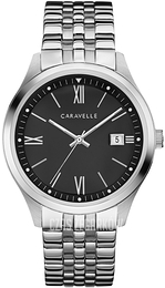 Bulova Caravelle Czarny/Stal Ø41 mm 43B158