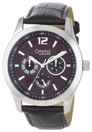 Bulova Caravelle Brązowy/Skóra Ø42 mm 43C104