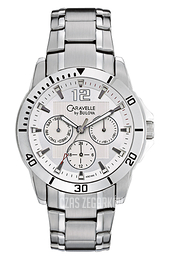 Bulova Caravelle Srebrny/Stal Ø42 mm 43C106