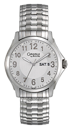 Bulova Caravelle Srebrny/Stal Ø38 mm 43C107