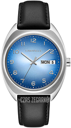 Bulova Caravelle Niebieski/Skóra Ø40.1 mm 43C119