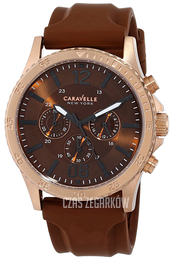 Bulova Caravelle Brązowy/Guma Ø44 mm 44A102