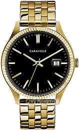 Bulova Caravelle Czarny/Stal w odcieniu złota Ø41 mm 44B121