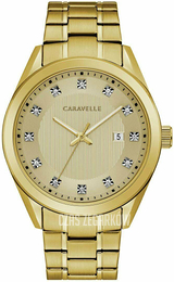 Bulova Caravelle Żółte złoto/Stal w odcieniu złota Ø44 mm 44B125