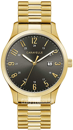 Bulova Caravelle Szary/Stal w odcieniu złota Ø40 mm 44B126