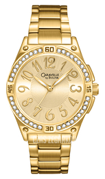 Bulova Caravelle Żółte złoto/Stal w odcieniu złota Ø32 mm 44L109