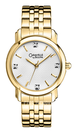 Bulova Caravelle Srebrny/Stal w odcieniu złota Ø32 mm 44L113