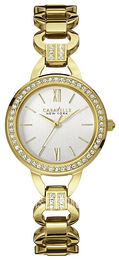 Bulova Caravelle Biały/Stal w odcieniu złota Ø28 mm 44L162